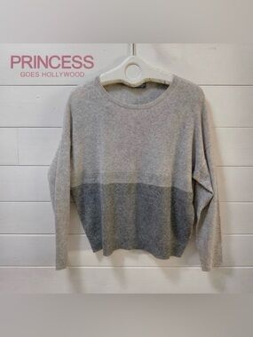 PRINCESS GOES HOLLYWOOD Grey Sparkle Knit Sweater – Estimated L